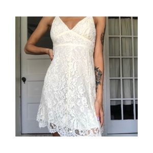 Kimchi Blue Ivory Lace Dress